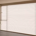 Modern Beige Linen Roman Blinds For Living Room Window Light Control