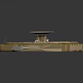 Modern Signal Tower Science Fiction Signal Tower Science Fiction Communication Tower Communication Tower 3d model