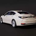 Elegant White Sedan Car Featuring Modern Sleek Exterior Design And Alloy Wheels