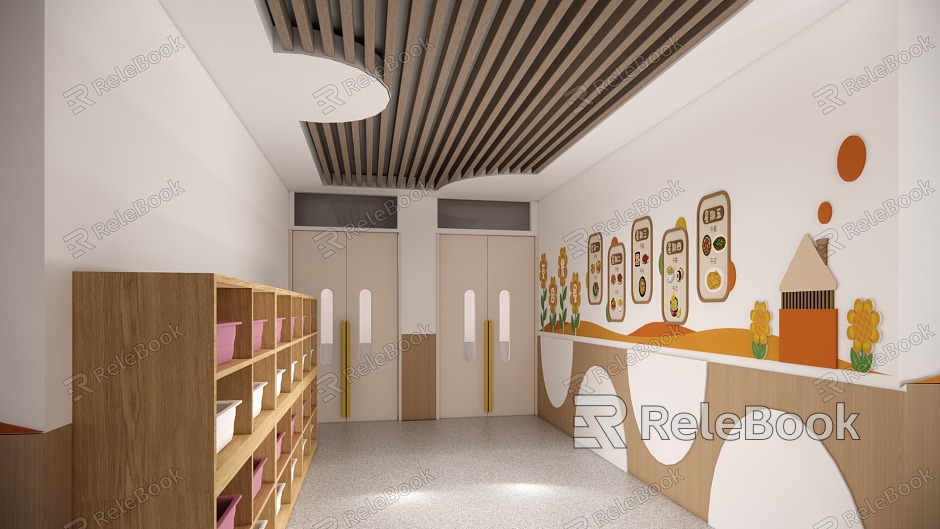 Design of Kindergarten Corridor model