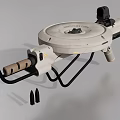 light machine gun 3d model