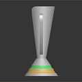 Hyundai Trophy World Cup Trophy Gold Cup World Cup 3d model