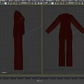 Burgundy Casual Clothing Set With Long Sleeve Top And Pants