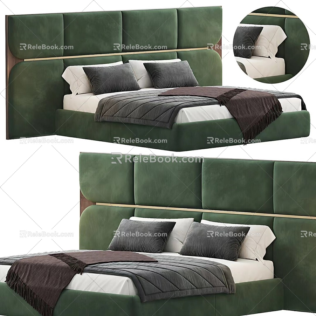 SAKYA BED 3d model