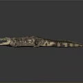 Crocodile Alligator Nile Crocodile carnivore reptile cold-blooded animal reptile 3d model