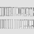 European Roman Column Square Round Roman Column 3d model