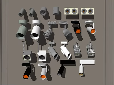 Modern Spotlight Downlight Spotlight 3d model Modern Spotlight Downlight Spotlight 3d model