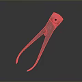 Pipe pliers vise bench vise wrench tool hardware tool processing tool furniture 3d model
