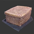 Handwoven Storage Box With Natural Material For Home Decor And Organization