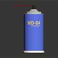 WD 04 Lubricating Spray Blue Can For Household Daily Use And Maintenance