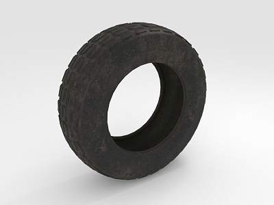 Modern tires Waste tires model