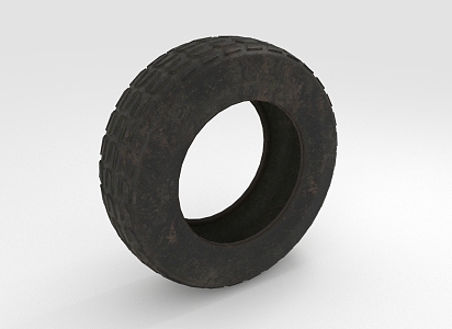 Modern tires Waste tires 3d model