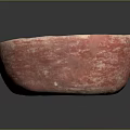 Handmade Red Ceramic Bowl Sculpture Carving With Textured Surface And Artistic Craftsmanship