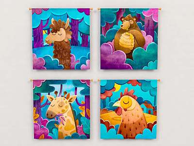 Modern Door Curtain Home Decorative Door Curtain Beautiful Chen Pendant 3d model