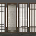 New Chinese Partition 3d model