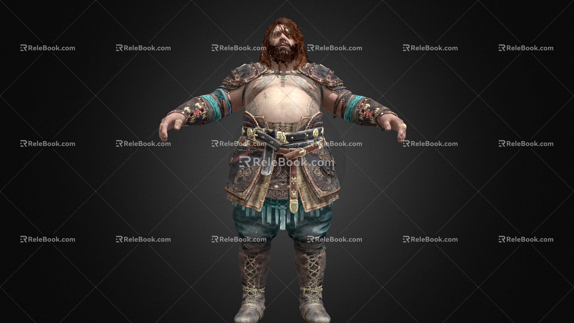 Primitive Man Savage Man 3d model