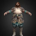 Primitive Man Savage Man 3d model