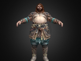 Primitive Man Savage Man 3d model