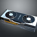 High Performance RTX 3090 Graphics Card Dual Cooling Fans With Metal Heatsink Design