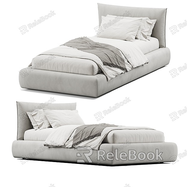 Modern Single Bed model