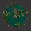 Frog Poison Frog Game Frog Reptile Cold Blooded Animal Reptile 3d model