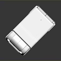 White Patrol Cart With Canopy Roof Light Bar And Front Badge Design