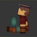 Toy Pixel Figure Toy Next Generation Item 3 Print 3d model