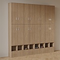 01 Lockers Modern Lockers 3d model