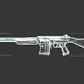 Classic Bolt Action Rifle With Wooden Stock And Metal Body Design