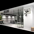 Modern Guys Soul Clothing Store With Glass Facade And Interior Display Design