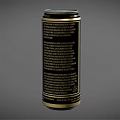 Black And Gold Shaplikа 62 Direct Beer Can With First Release Label Design