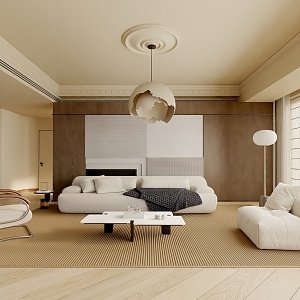 Living room 3d model