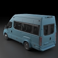 Van Bus Commercial Vehicle Truck 3d model