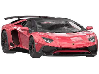 Lamborghini sports car Lamborghini Supercar Super sports car 3d model