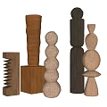 Quiet pieces 3d model
