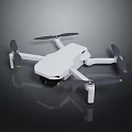 Modern UAV Unmanned Aerial Vehicle Unmanned Aerial Vehicle Aerial Photography UAV 3d model