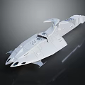 Modern Spaceship Spacecraft 3d model