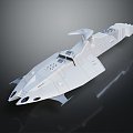 Modern Spaceship Spacecraft Spacecraft 3d model