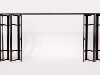 modern folding door 3d model