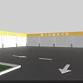 Spacious Bright Modern Indoor Car Parking Lot With Complete Car Cleaning And Maintenance Facilities