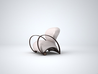 Modern single chair 3d model