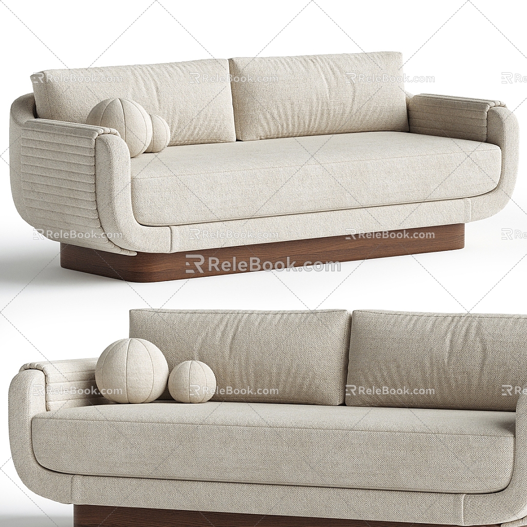 LEMA Two-Person Sofa 3d model