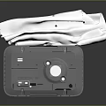 Portable Projection Monitoring Device With Modern Design Control Panel And Cable Accessory