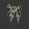 Robot Robot Assistant Small Robot Robot Butler Robot Butler Figure Game Figure 3d model