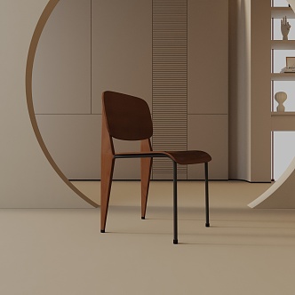 Modern Dining Chair 3d model