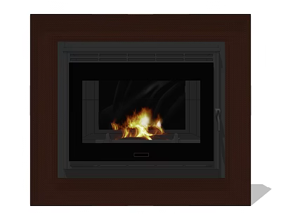 Fireplace 3d model
