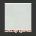 Open White Matchbox With Neatly Arranged Red Match Heads On Dark Background