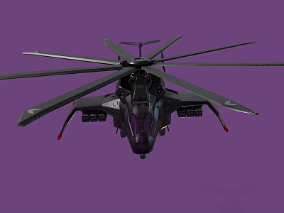Modern Black Military Fighter Jet With Advanced Design And Weapon Systems 3d model