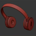Blue Over Ear Headphones With Soft Fabric Ear Cups Modern Stylish Design For Daily Use