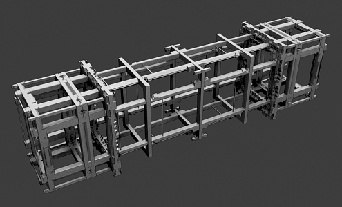 Modern Parts Reinforcement 3d model